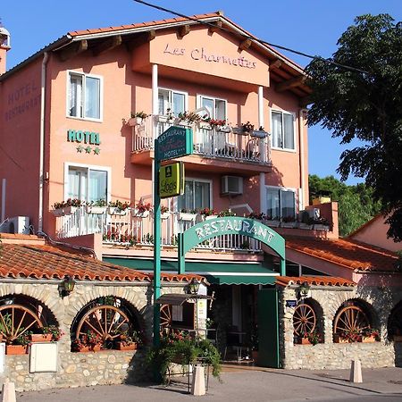 Logis Hotel Restaurant Les Charmettes 아르젤레쉬르메르 외부 사진