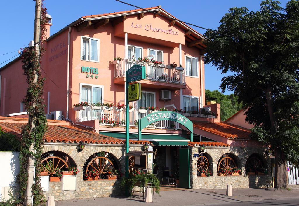 Logis Hotel Restaurant Les Charmettes 아르젤레쉬르메르 외부 사진