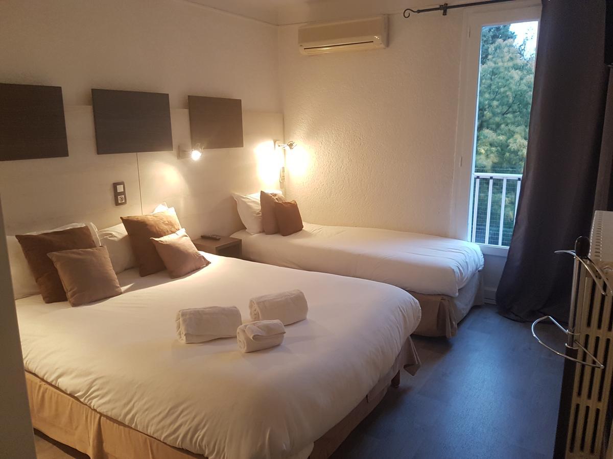 Logis Hotel Restaurant Les Charmettes 아르젤레쉬르메르 외부 사진