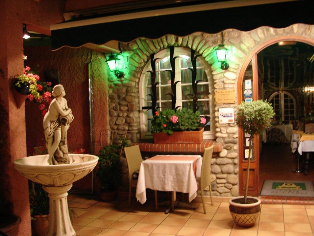 Logis Hotel Restaurant Les Charmettes 아르젤레쉬르메르 외부 사진